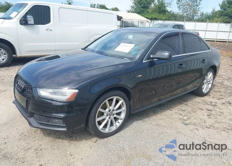 2015 Audi A4 2.0T Premium from USA, damaged, VIN WAUAFAFL6FN026671